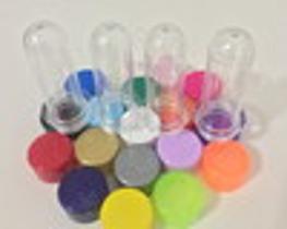 Mini Tubete 8 cm para personalizar kit 20 peças