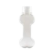 Mini Tubete Lembrancinha Ossinho 13cm - Transparente - 10 unidades - Rizzo