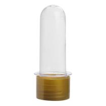 Mini Tubete para Lembrancinha Dourado 8cm - 10 Unidades