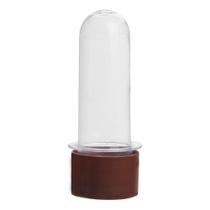 Mini Tubete para Lembrancinha Marrom 8cm - 10 Unidades