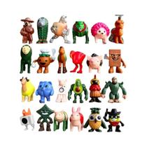 Mini Tung Tung Sahur Figura Decorativa De Mesa Italiana Brainrot Brinquedo Tubarão Para Crianças E