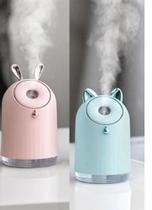 Mini Umidificador Ar Usb Small Bell Azul 250ml