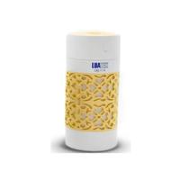 Mini umidificador e luminaria led lkj-114 2 em 1 - amarelo