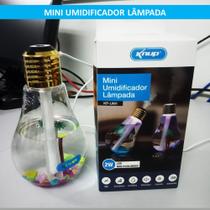 Mini Umidificador Lâmpada Knup Led com 7 cores