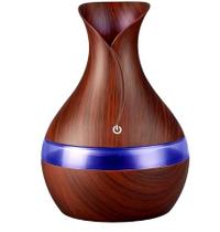 Mini Umidificador Portátil de 300 ml com Luz LED, Cabo USB DC