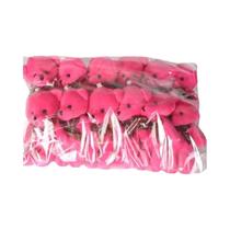 Mini Ursinhos De Pelúcia 12 Peças Bonecos Macios Para Festas Casamentos Chaveiros Pendentes Pequenos