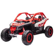 Mini Utv Carro Can Am Maverick Elétrico 12V Infantil Jipe Buggy Led Som Usb Importway Bw238 Controle