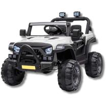 Mini utv eletrico 12v branco - importway