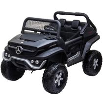Mini Utv Quadriciclo Elétrico Mercedes Benz Unimog 12V Roda Eva Licenciado Preto Importway Bw-120Eva Mini Utv Quadriciclo Elétrico Mercedes Benz Unimog 12V Roda Eva Licenciado Preto Importway Bw-120Eva
