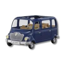 Mini van azul sylvanian families - epoch magia