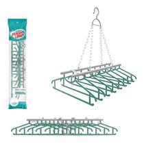 Mini Varal Com Cabide Para 8 Camisas Ou Camisetas LAV3819 Flash Limp