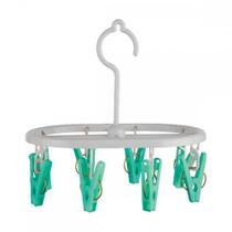 Mini Varal Flash Limp Oval Com 8 Pregadores - Lav9386