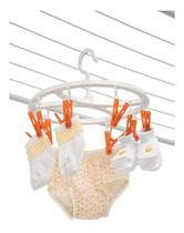 Mini varal fly c/ 12 pregadores - maxeb Mini varal fly c/ 12 pregadores - maxeb