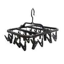 Mini Varal Multiuso Preto Com 26 Prendedores Mini Varal Multiuso Preto Com 26 Prendedores
