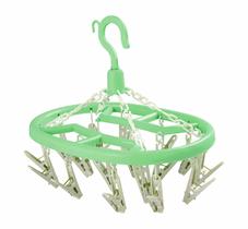 Mini varal oval com 18 prendedores - secalux