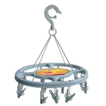 Mini Varal Plástico Redondo 31cm com 16 Clips Rayco Mini Varal Plástico Redondo 31cm com 16 Clips Rayco