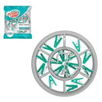 Mini Varal Redondo 16 Prendedores Roupa Íntima - Flash Limp Mini Varal Redondo 16 Prendedores Roupa Íntima - Flash Limp