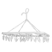 Mini Varal Retangular com 24 Prendedores - Util Mini Varal Retangular com 24 Prendedores - Util