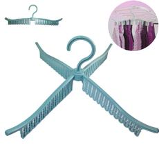 Mini Varal Versátil Cabide Cruz Calcinha Cueca Meia 48 Peças