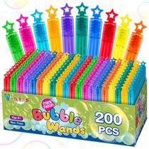 Mini Varinhas de Bolhas V-Opitos - 200 Peças, 10 Cores - Lembrancinhas de Festa Infantil