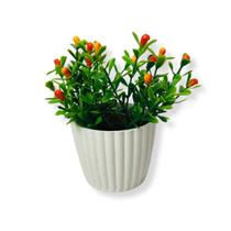 Mini Vasinhos Com Flores Artificiais Decoração para Casa Escritorio Quarto - Vai de Tech Mini Vasinhos Com Flores Artificiais Decoração para Casa Escritorio Quarto - Vai de Tech