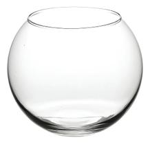 Mini Vaso Castiçal Tipo Aquário De Vidro 10x13cm 800ml Água Mini Vaso Castiçal Tipo Aquário De Vidro 10x13cm 800ml Água