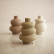 Mini Vaso Cerâmico Ocre Mini Vaso Cerâmico Ocre