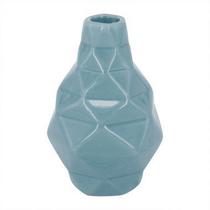 Mini vaso de ceramica azul turquesa 7cm x 7cm x 11,5cm Mini vaso de ceramica azul turquesa 7cm x 7cm x 11,5cm