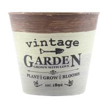 Mini Vaso De Planta Cachepot Estampado Decorado 11cm