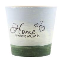 Mini Vaso De Planta Cachepot Estampado Decorado 12,5cm Mini Vaso De Planta Cachepot Estampado Decorado 12,5cm