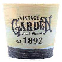 Mini Vaso De Planta Cachepot Estampado Decorado 12,5cm