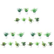 Mini vaso de plantas EXCEART Home Decor para interior x21