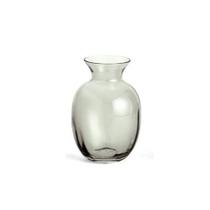 Mini Vaso De Vidro 11X6X4Cm Cinza 17742C Mart