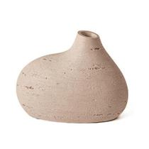 Mini Vaso em Poliresina 9,5x11,5x6cm (AxLxP) Bege 16310C Mart