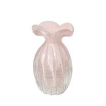 Mini Vaso Murano Frufru Rose Quartzo Cristais São Marcos Mini Vaso Murano Frufru Rose Quartzo Cristais São Marcos