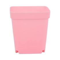 Mini Vasos De Flores Quadrados Em Sete Cores, 10PCS, Pequenos Vasos De Plástico Para Suculentas,