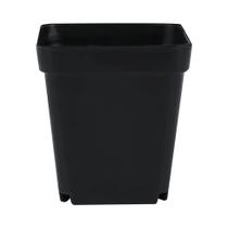 Mini Vasos De Flores Quadrados Em Sete Cores, 10PCS, Pequenos Vasos De Plástico Para Suculentas,