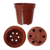 Mini Vasos pote 6 marrom 150 unidades vasos para mini suculentas cactos lembrancinha artesanato fazer mudas de suculentas plantas geral - AIMIRIM