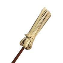 Mini Vassoura de Palha Cabo Plástico - 23cm Mini Vassoura de Palha Cabo Plástico - 23cm