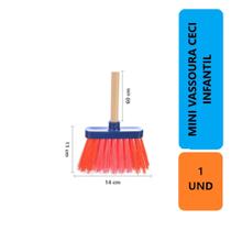 Mini Vassourinha Vassoura Limpeza Infantil Brinquedo Educativo Registro no Inmetro