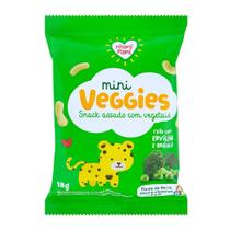 MINI VEGGIES ERVILHA E BROCOLIS 24x18g - NHAMI MAMI