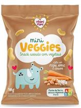 Mini Veggies Snack Feijão Arroz E Cenoura 18g - Nhami Mami