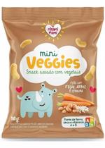 Mini Veggies Snack Feijão Arroz E Cenoura 6x18g - Nhamimami