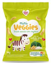 Mini Veggies Snack Lentilha Arroz E Brócolis 18g Nhami Mami