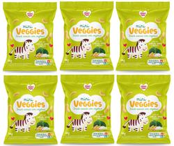 Mini Veggies Snack Lentilha E Brocolis 6x18g - Nhami Mami Mini Veggies Snack Lentilha E Brocolis 6x18g - Nhami Mami