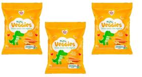 Mini Veggies Snacks Grão De Bico E Cenoura Nhami Mami 3x18g