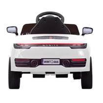 Mini Veículo Carro Elétrico Infantil Porsche Branco 12v - Bang Toys