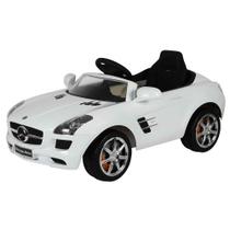 Mini Veículo Elétrico Infantil Mercedes Benz SLS AMG Branco - Shiny Toys