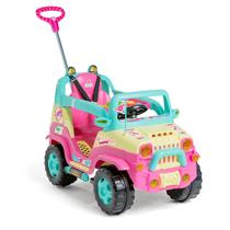 Mini Veículo Passeio e Pedal Infantil Diipi Rainbow - Calesita