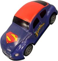 Mini veiculo pull back liga da justiça superman - candide